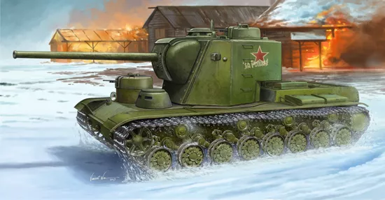 Trumpeter - KV-5 Super Heavy Tank 